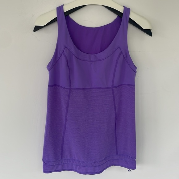 Lululemon Ta Ta Topper Tank Purple - Picture 5 of 13